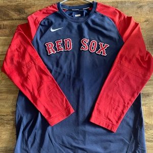 Authentic Boston Red Sox Nike Pull Over